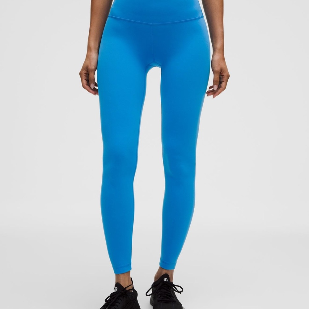 Lululemon Wunder Train High-Rise Tight 28" (Cornflower)